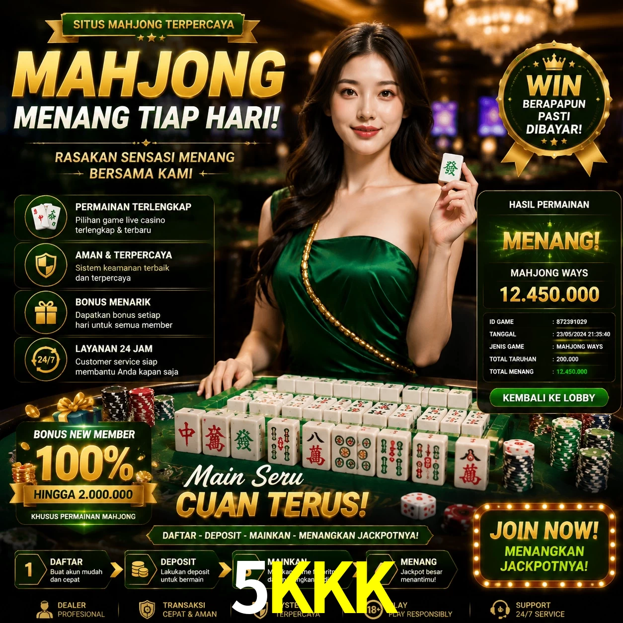 Cashback VIP 5KKK - reembolso semanal